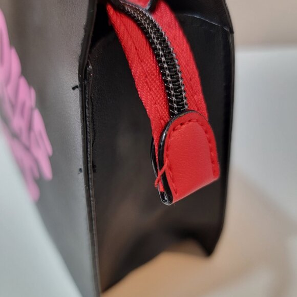 Victoria’s Secret Graphic Wristlet / Clutch – Black & Red - Picture 6 of 11